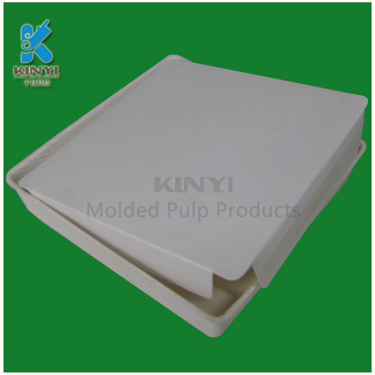 thermoformed fiber tray