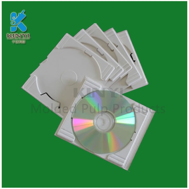 CD packaging tray