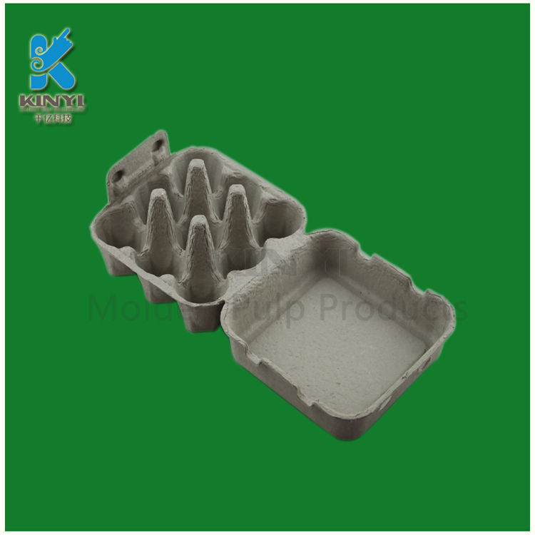 Customized Biodegradable and Disposable Paper Pulp Egg Cartons