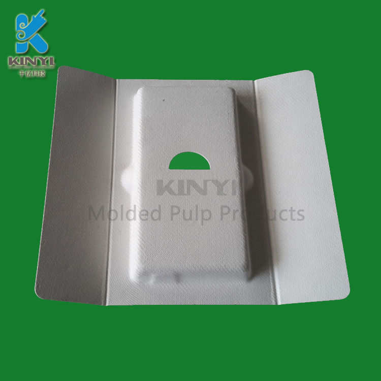 Anti-seismic protective mobile phone accessories paper packaging tray