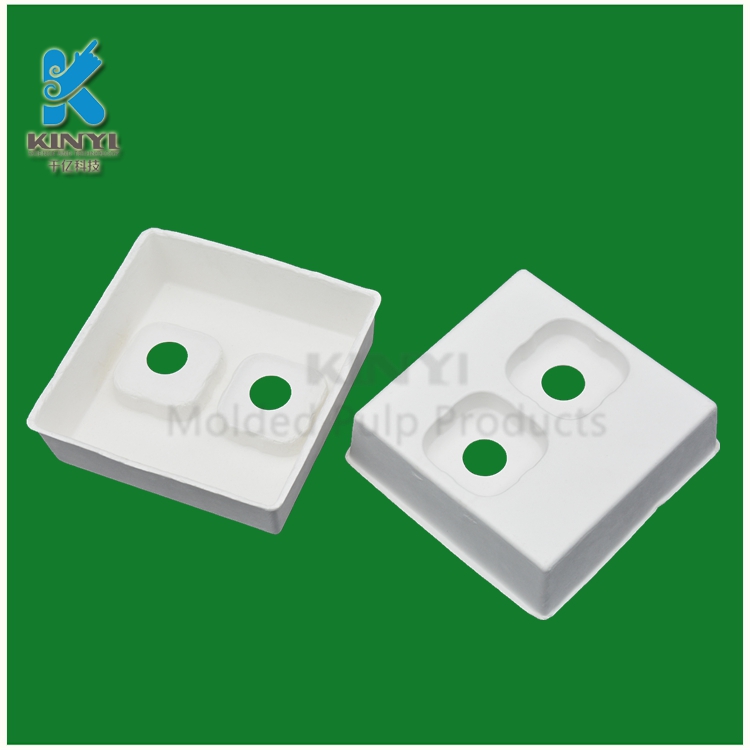 fiber pulp insert tray