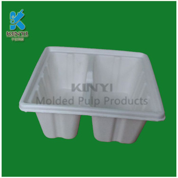 Biodegradable Pulp Paper Food Container Disposable Food Container