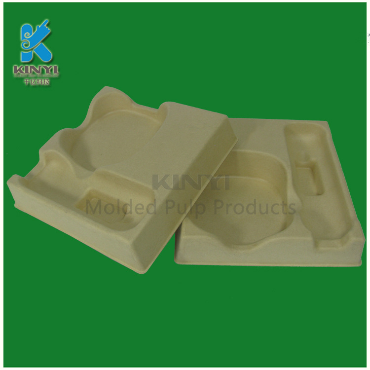 Eco and Compostable Food Grade Molded Bamboo Pulp Packaging
