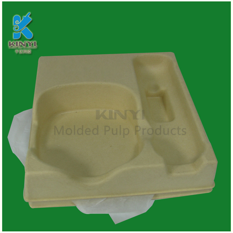 Eco and Compostable Food Grade Molded Bamboo Pulp Packaging