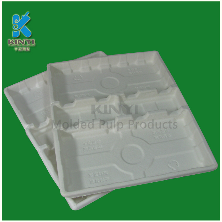Made of Kinyi Recycled and compostable molded paper packaging