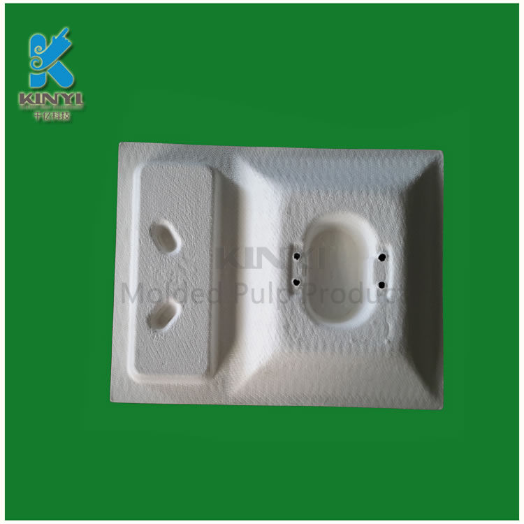 Environmentally nontoxic harmless bamboo pulp packaging