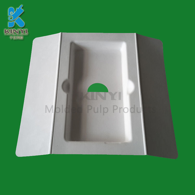 Anti-seismic protective mobile phone accessories paper packaging tray