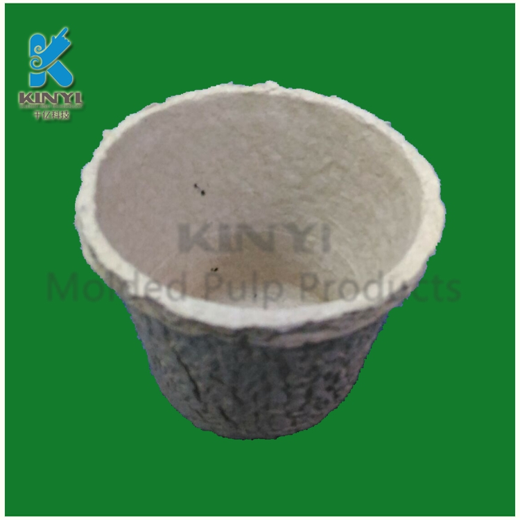 Biodegradable dry pressing mold pulp flower pots