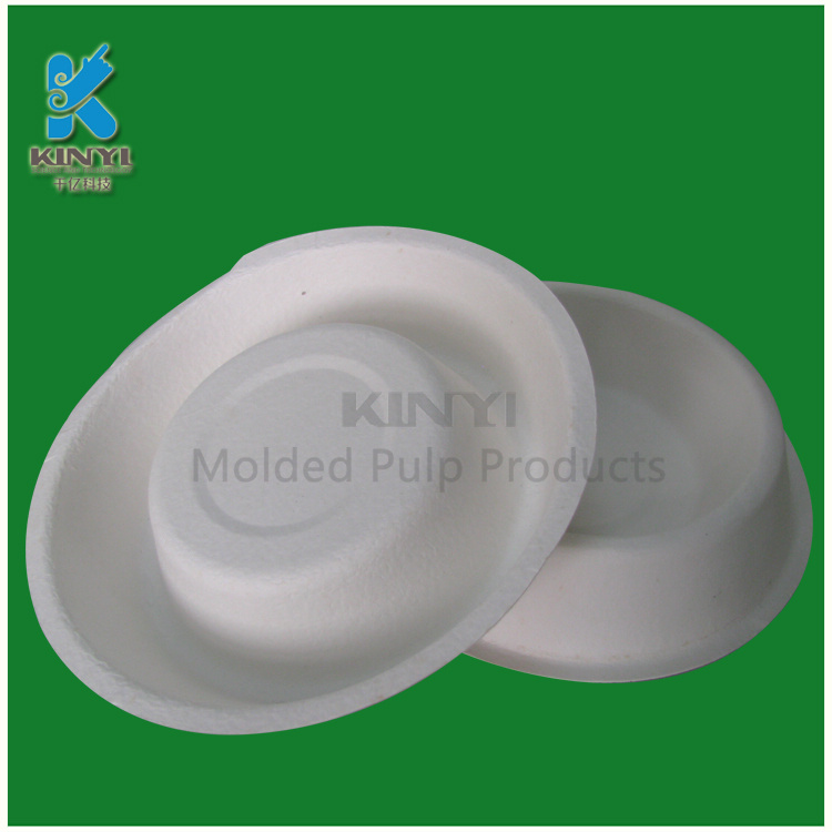 <b>Disposable fiber paper pulp pets bowls customized</b>