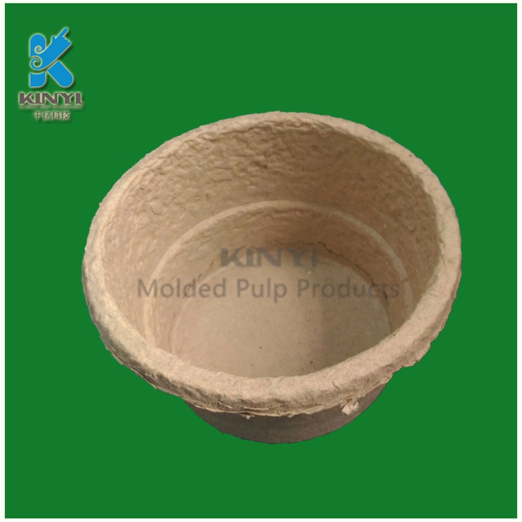 Eco-friendly fiber pulp biodegradable strawberry pots wholesale