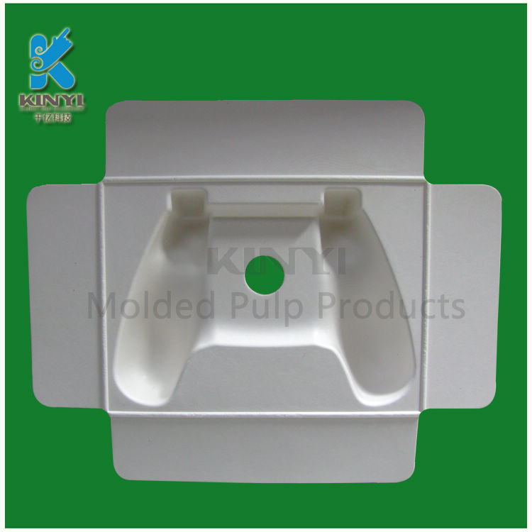 molded fiber tray