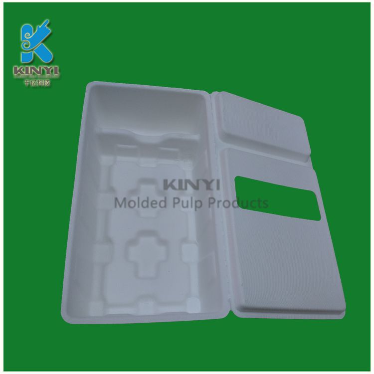 Biodegradable eco friendly molded pulp boxes packaging