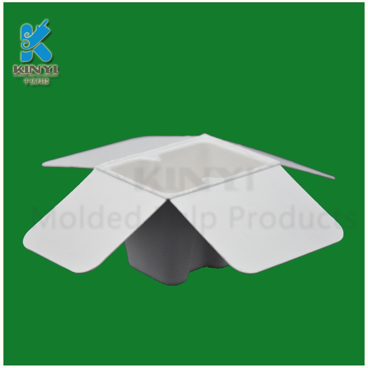 Paper pulp moulding biodegradable bagasse fiber pulp packaging