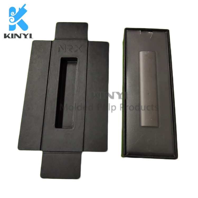 Biodegradable Black Pulp E-cigarette Packaging Insert