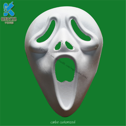 染色甘蔗渣鬼面具