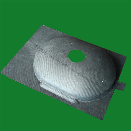 鼠标黑色甘蔗渣纸托