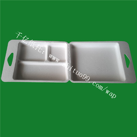 白色抗震包装纸托