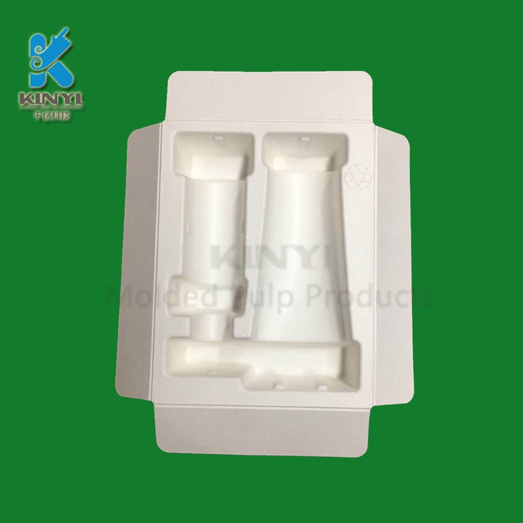 Biodegradable Molded Paper Pulp Cosmetics Packaging Design