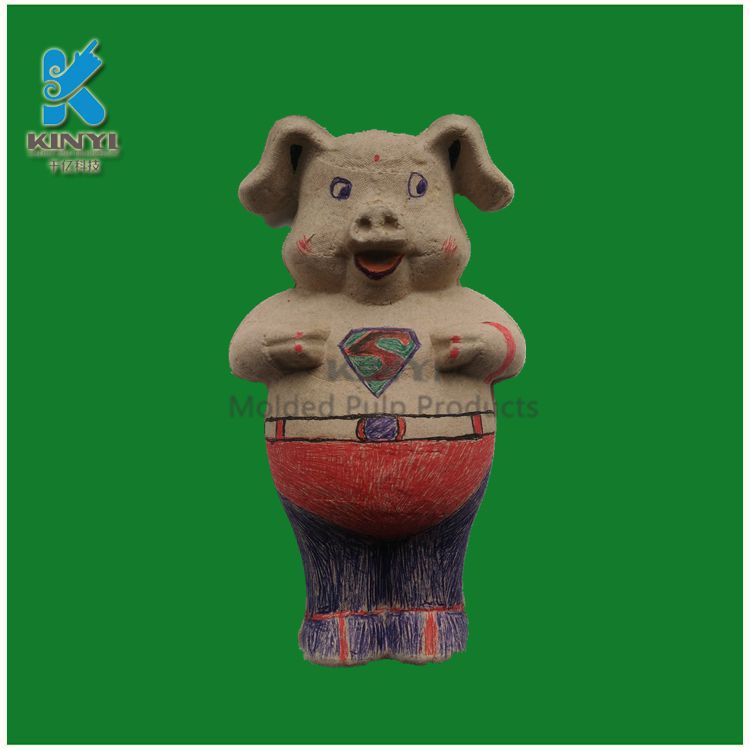 <b>Recycled yellow pulp moulded product</b>