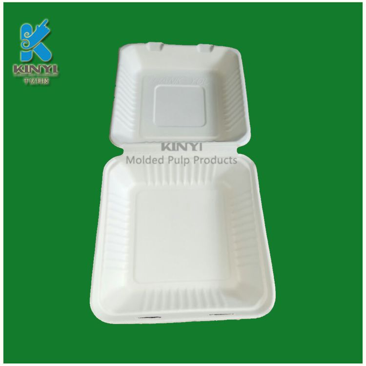 Custom molded pulp biodegradable tableware
